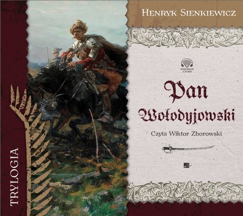 Аудиокниги пан. Обложка для двд Пан Володыевский. Сенкевич Генрик на польском тексты.