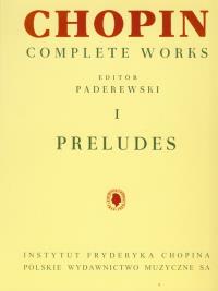 Okładka książki Chopin Complete Works I Preludia