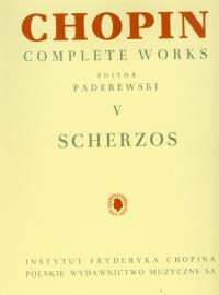Okładka książki Chopin Complete Works V Scherza