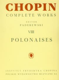 Okładka książki Chopin Complete Works VIII Polonezy