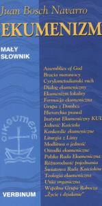 Ekumenizm. Autor: Navarro Juan Bosch. Dobreksiazki.pl Okładka książki Ekumenizm