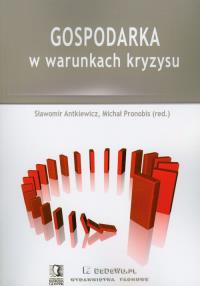 Gospodarka w warunkach kryzysu. Autor: Antkiewicz Sławomir, Pronobis Michał. Dobreksiazki.pl Okładka książki Gospodarka w warunkach kryzysu