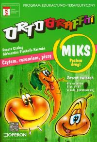 Ortograffiti SP MIKS Poziom 2 OPERON. Autor: Renata Czabaj, Aleksandra Piechnik-Kaszuba. Dobreksiazki.pl Okładka książki Ortograffiti SP MIKS Poziom 2 OPERON