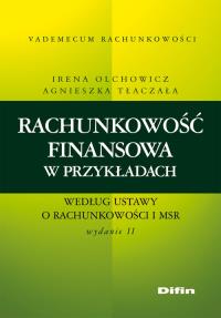 Okładka książki Rachunkowość finansowa w przykładach według ustawy o rachunkowości i MSR