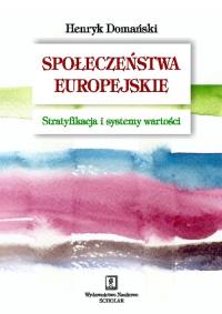 Okładka książki Społeczeństwa europejskie