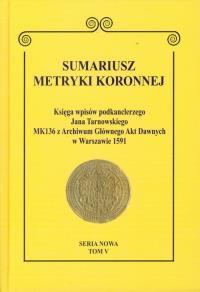 Opakowanie Sumariusz metryki koronnej tom 5