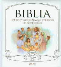 Biblia. Historie ze ST i NT dla najmłodszych. Autor: praca zbiorowa. Dobreksiazki.pl Okładka książki Biblia. Historie ze ST i NT dla najmłodszych
