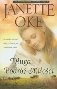 Długa podróż miłości. Autor: Oke Jannette. Dobreksiazki.pl Okładka książki Długa podróż miłości