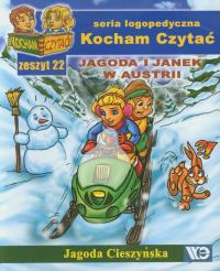 Kocham czytać zeszyt 22. Jagoda i Janek w Austrii. Autor: Cieszyńska Jagoda. Dobreksiazki.pl Okładka książki Kocham czytać zeszyt 22. Jagoda i Janek w Austrii