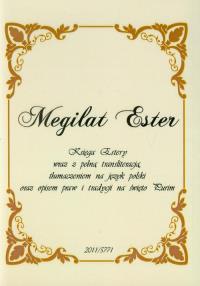 Megilat Ester Księga Estery. Wydawca: MTM Motyl. Dobreksiazki.pl Opakowanie Megilat Ester Księga Estery