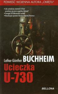 Ucieczka U-730. Autor: Buchheim Lothar-Gunther. Dobreksiazki.pl Okładka książki Ucieczka U-730