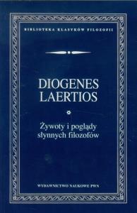 Żywoty i poglądy słynnych filozofów. Autor: Laertios Diogenes. Dobreksiazki.pl Okładka książki Żywoty i poglądy słynnych filozofów