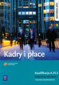 Kadry i płace NPP WSiP. Autor: Dębski Damian, Krasnodębski Jan Paweł. Dobreksiazki.pl Okładka książki Kadry i płace NPP WSiP