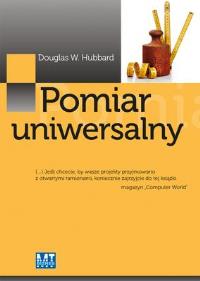Pomiar uniwersalny. Autor: Douglas W. Hubbard. Dobreksiazki.pl Okładka książki Pomiar uniwersalny