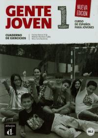 Gente Joven 1 Ćwiczenia. Autor: Encina Alonso Arija, Martinez Salles Matilde. Dobreksiazki.pl Okładka książki Gente Joven 1 Ćwiczenia