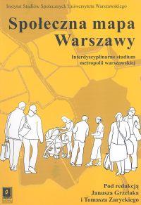 Okładka książki Społeczna mapa Warszawy