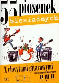 55 piosenek biesiadnych. Autor: Praca zbiorowa. Dobreksiazki.pl Okładka książki 55 piosenek biesiadnych