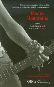 Mocne uderzenie. Autor: Olivia Cunning. Dobreksiazki.pl Okładka książki Mocne uderzenie