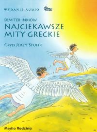 Najciekawsze mity greckie CD MP3 - Audiobook. Autor: Dmiter Inkow. Dobreksiazki.pl Okładka książki Najciekawsze mity greckie CD MP3 - Audiobook