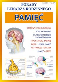 Porady lek. rodzinnego. Pamięć. Autor: Agnieszka Umińska. Dobreksiazki.pl Okładka książki Porady lek. rodzinnego. Pamięć