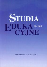 Studia Edukacyjne 27/2013. Wydawca: Wydawnictwo Naukowe UAM. Dobreksiazki.pl Opakowanie Studia Edukacyjne 27/2013