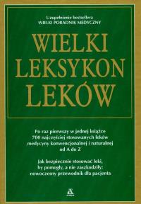 Wielki leksykon leków. Wydawca: Amber. Dobreksiazki.pl Opakowanie Wielki leksykon leków