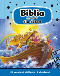 Biblia z puzzlami dla dzieci. Autor: Anja Juhl. Dobreksiazki.pl Okładka książki Biblia z puzzlami dla dzieci