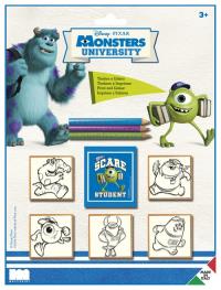 Pieczątki Monsters Uniwersity. Wydawca: Multiprint. Dobreksiazki.pl Opakowanie Pieczątki Monsters Uniwersity
