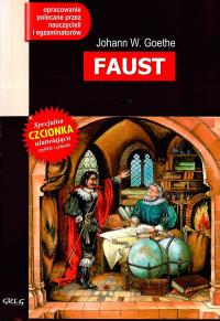Faust cz.I z oprac. GREG. Autor: Johann Wolfgang Goethe. Dobreksiazki.pl Okładka książki Faust cz.I z oprac. GREG