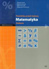 Okładka książki Matematyka LO Powtórka przed maturą - zad. ZP OE