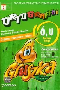 Ortograffiti SP U-Ó Poziom 2 OPERON. Autor: Renata Czabaj, Aleksandra Piechnik-Kaszuba. Dobreksiazki.pl Okładka książki Ortograffiti SP U-Ó Poziom 2 OPERON