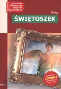 Świętoszek z oprac. GREG. Autor: Molier. Dobreksiazki.pl Okładka książki Świętoszek z oprac. GREG