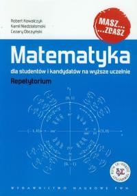 Okładka książki Matematyka dla studentów i kandydatów...