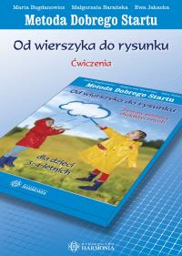 Metoda Dobrego Startu. Od wierszyka do rysunku Ćw.. Autor: Marta Bogdanowicz. Dobreksiazki.pl Okładka książki Metoda Dobrego Startu. Od wierszyka do rysunku Ćw.