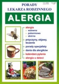 Porady lek. rodzinnego. Alergia. Autor: praca zbiorowa. Dobreksiazki.pl Okładka książki Porady lek. rodzinnego. Alergia