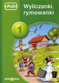 PUS Wyliczanki rymowanki 1. Autor: Bogusław Świdnicki. Dobreksiazki.pl Okładka książki PUS Wyliczanki rymowanki 1