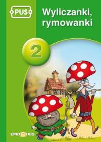 PUS Wyliczanki rymowanki 2. Autor: Bogusław Świdnicki. Dobreksiazki.pl Okładka książki PUS Wyliczanki rymowanki 2