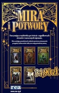 Mira i potwory PAKIET. Autor: Ljungqvist Stefan. Dobreksiazki.pl Okładka książki Mira i potwory PAKIET