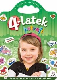 4-latek potrafi. Autor: Opracowanie zbiorowe. Dobreksiazki.pl Okładka książki 4-latek potrafi