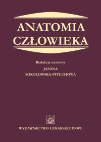 Anatomia człowieka PZWL. Autor: Janina Sokołowska-Pituchowa. Dobreksiazki.pl Okładka książki Anatomia człowieka PZWL