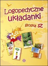 Okładka książki Logopedyczne układanki głoska teczka