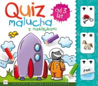 Quiz malucha od 3 lat. Autor: Opracowanie zbiorowe. Dobreksiazki.pl Okładka książki Quiz malucha od 3 lat
