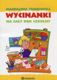 Okładka książki Wycinanki na cały rok szkolny