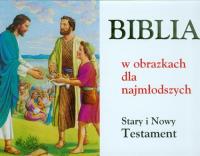 Biblia w obrazkach dla najmłodszych. Autor: Renata Pruszkowska. Dobreksiazki.pl Okładka książki Biblia w obrazkach dla najmłodszych