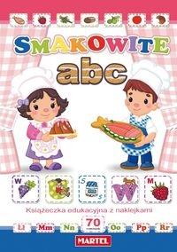 Książeczka z naklejkami - Smakowite ABC. Autor: Opracowanie zbiorowe. Dobreksiazki.pl Okładka książki Książeczka z naklejkami - Smakowite ABC