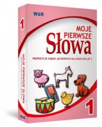Moje Pierwsze Słowa - Zestaw 1. Autor: Agnieszka Fabisiak-Majcher, Elżbieta Ławczys. Dobreksiazki.pl Okładka książki Moje Pierwsze Słowa - Zestaw 1