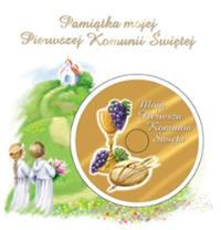 Pamiątka Pierwszej Komunii Świętej + DVD. Autor: Opracowanie zbiorowe. Dobreksiazki.pl Okładka książki Pamiątka Pierwszej Komunii Świętej + DVD