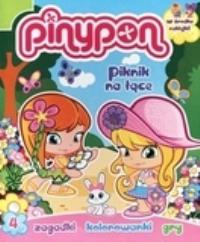 Piny Pon 4 Piknik na łące. Autor: praca zbiorowa. Dobreksiazki.pl Okładka książki Piny Pon 4 Piknik na łące