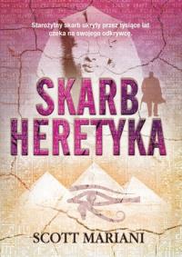 Skarb heretyka. Autor: Mariani Scott. Dobreksiazki.pl Okładka książki Skarb heretyka