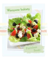 Warzywne Bukiety. Autor: Opracowanie zbiorowe. Dobreksiazki.pl Okładka książki Warzywne Bukiety